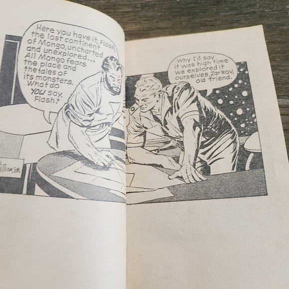 Vintage 1967 Flash Gordon on the Lost Continent of Mongo Book - Picture 7 of 10